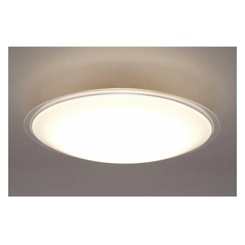 Iris Ohyama LED Ceiling Light 12 Tatami Color Adjustable Clear Frame