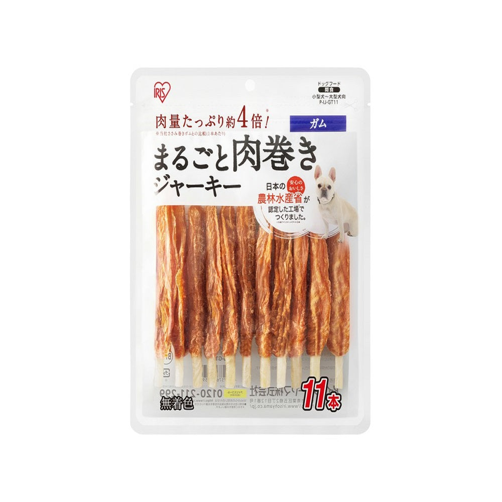 Iris Ohyama Whole Meat Wrapped Jerky Gum 11 Pieces