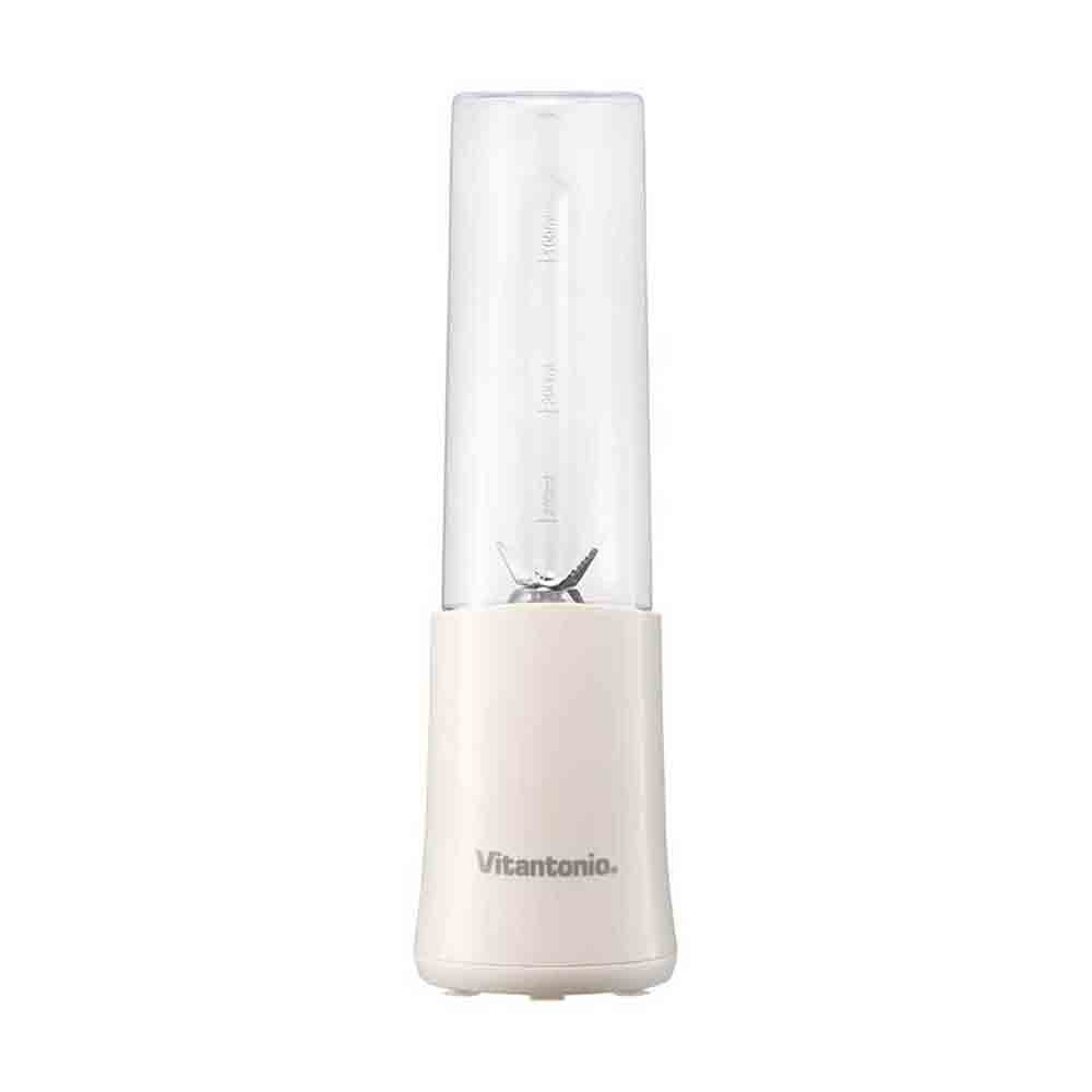 Vitantonio Mini Bottle Blender 280ml Compact Design Ice Compatible Ivory VBL-7-I