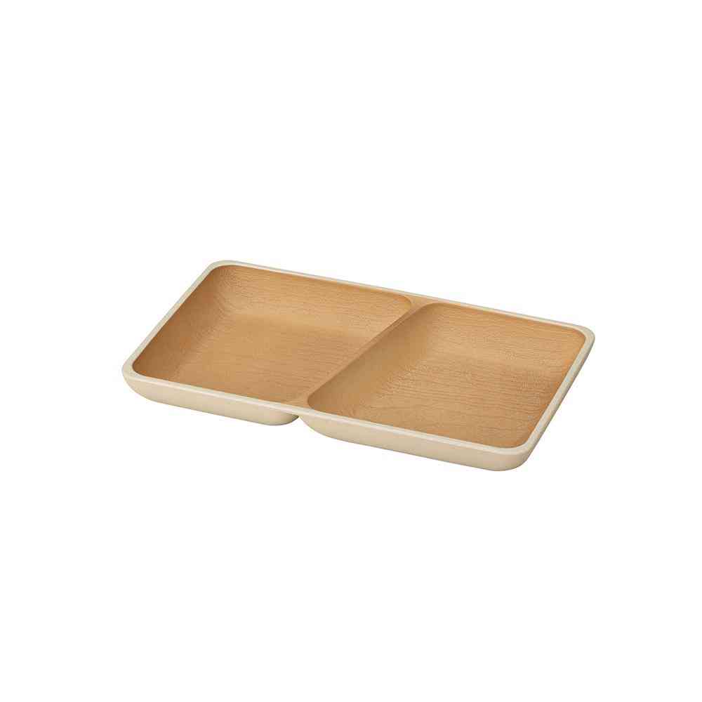 Kano EARTH COLOR Antibacterial Square Plate Ivory