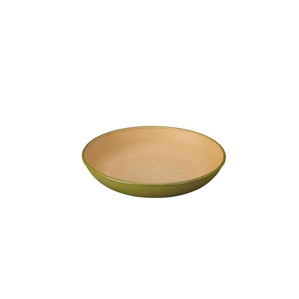 Kano EARTH COLOR Antibacterial Round Plate M Olive