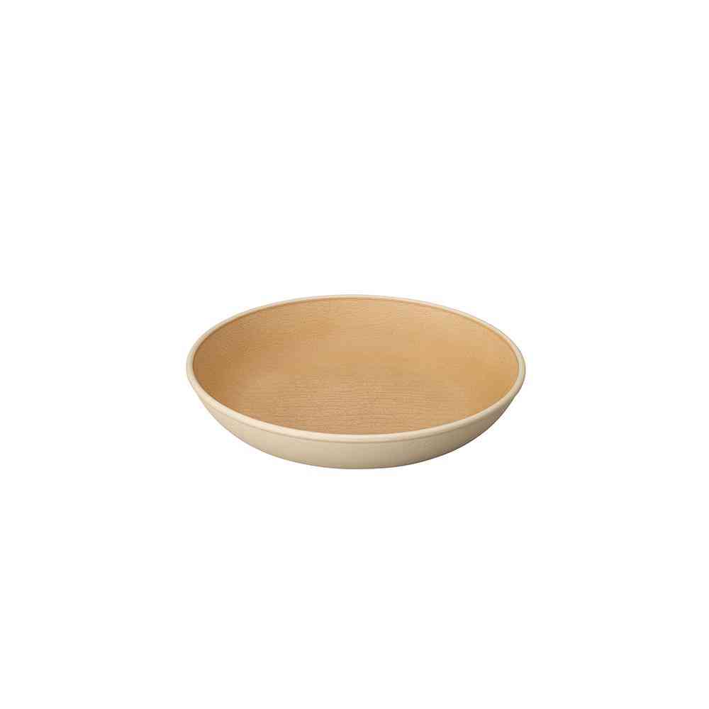 Kano EARTH COLOR Antibacterial Round Plate M Ivory