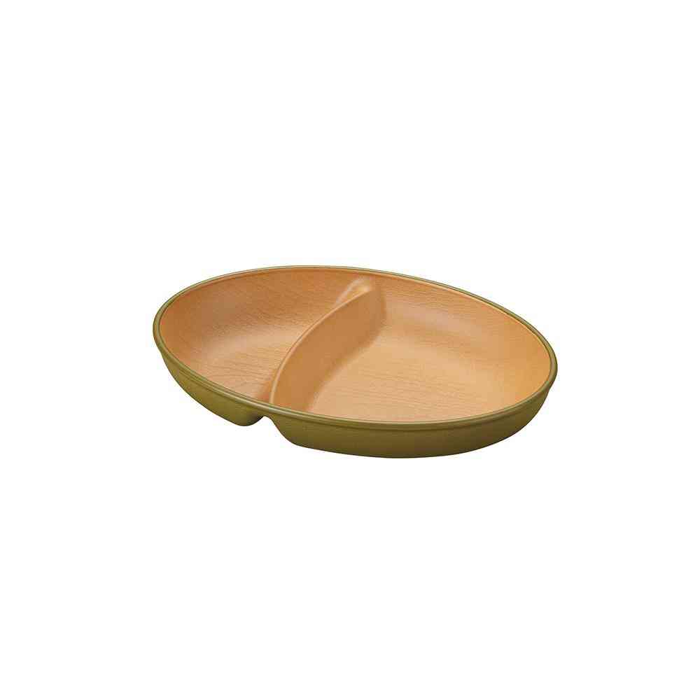 Kano EARTH COLOR Antibacterial Oval Plate Olive