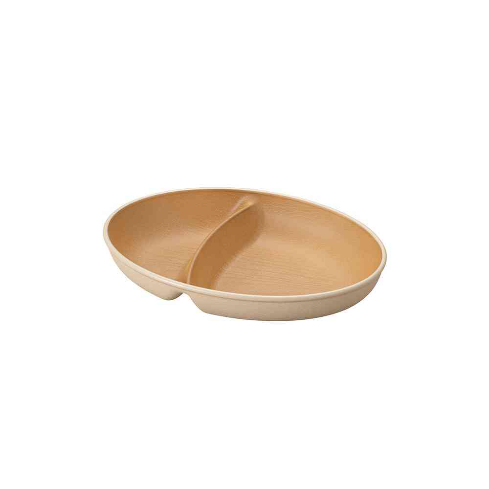 Kano EARTH COLOR Antibacterial Oval Plate Ivory