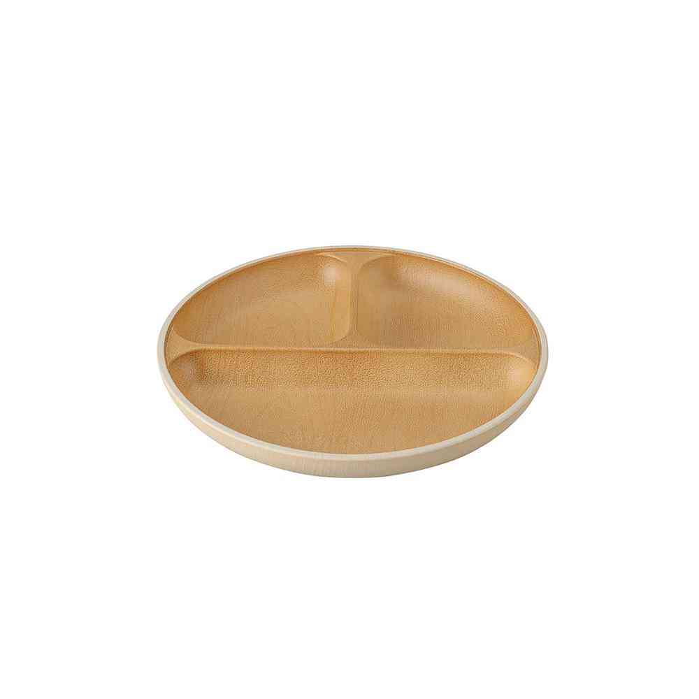 Kano EARTH COLOR Antibacterial Lunch Plate S Ivory