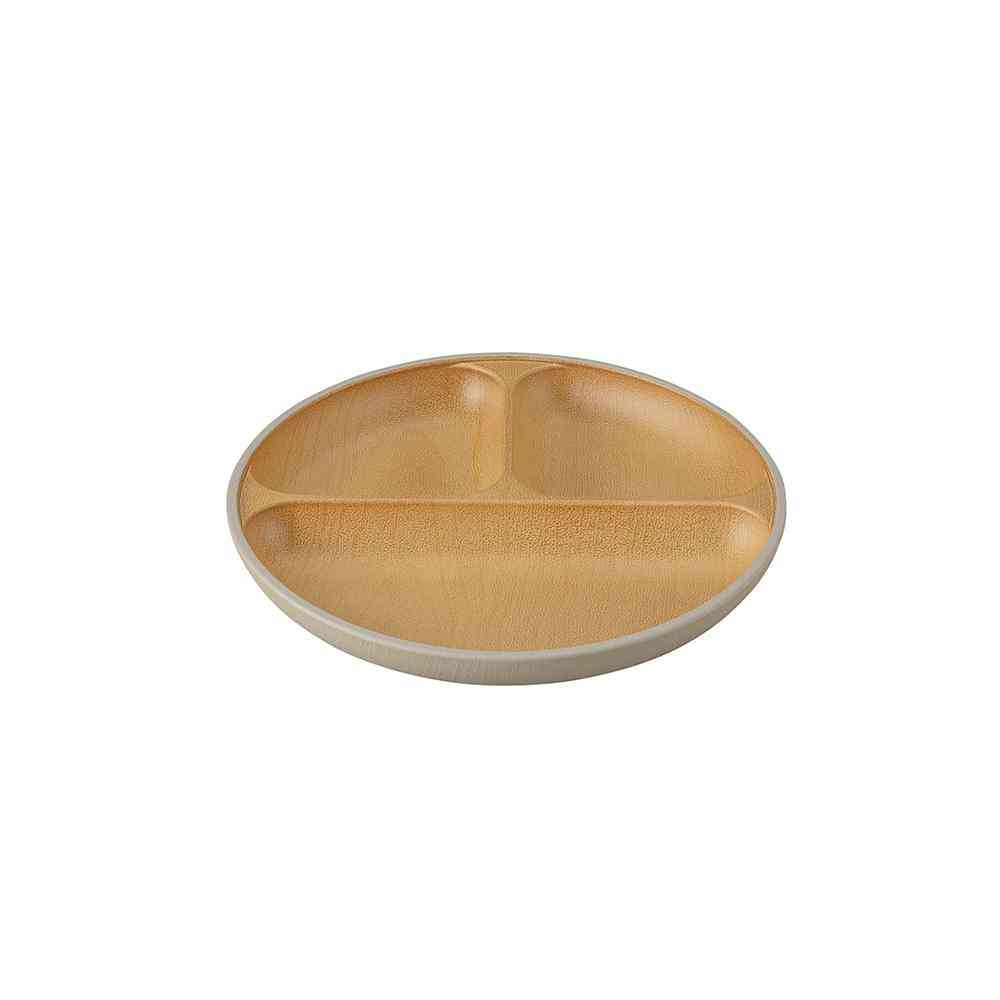 Kano EARTH COLOR Antibacterial Lunch Plate S Gray