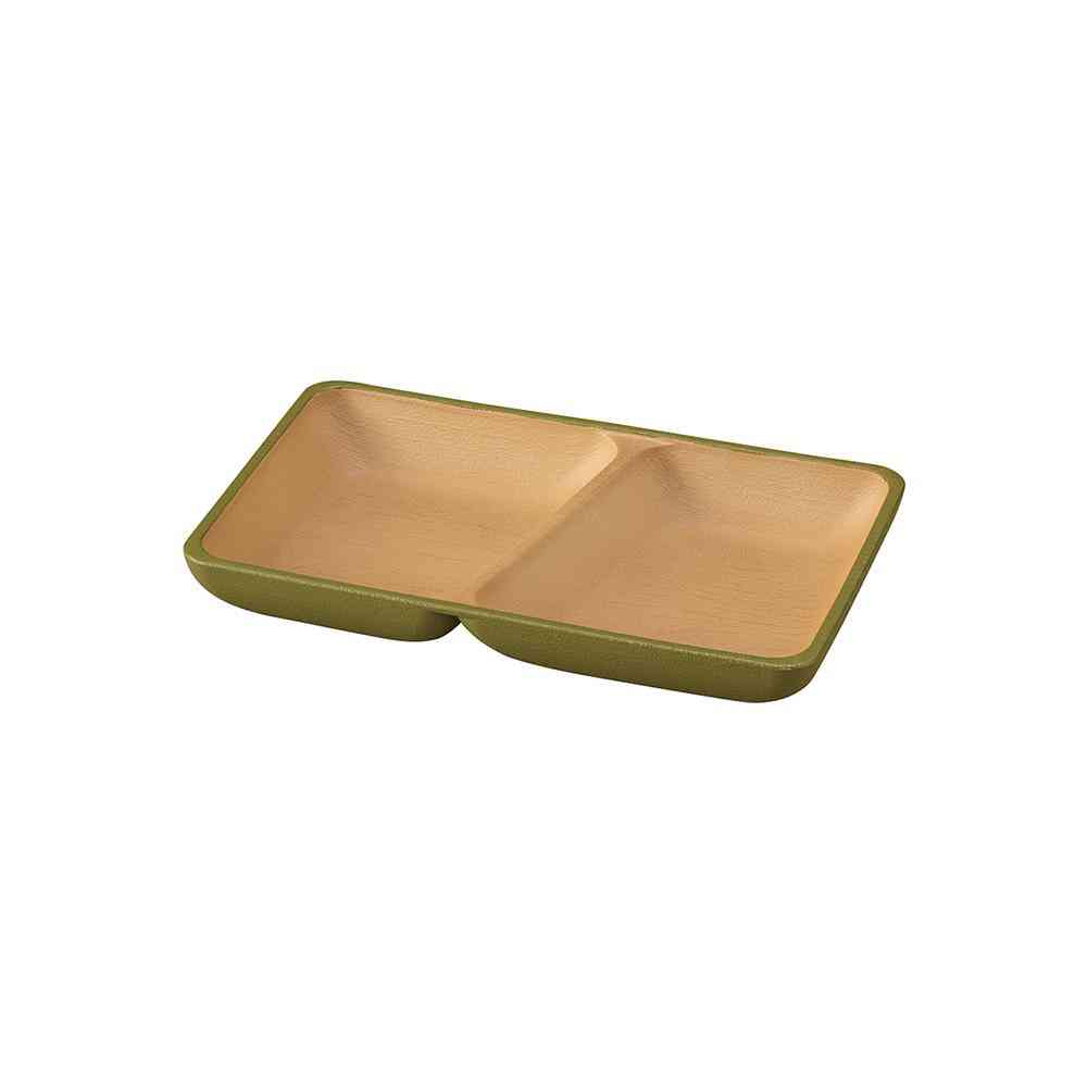 Kano EARTH COLOR Antibacterial Square Plate S Olive
