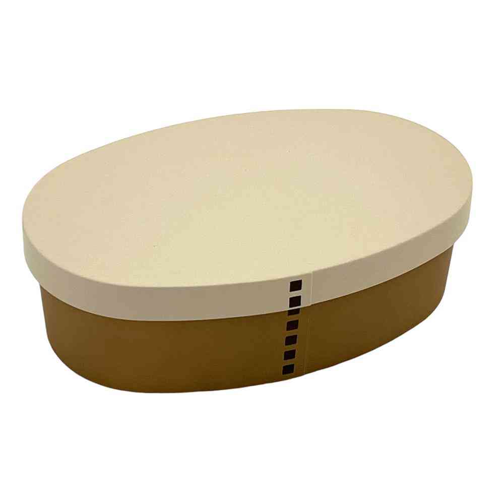Kano EARTH COLOR Antibacterial Wappa Bento L - Ivory