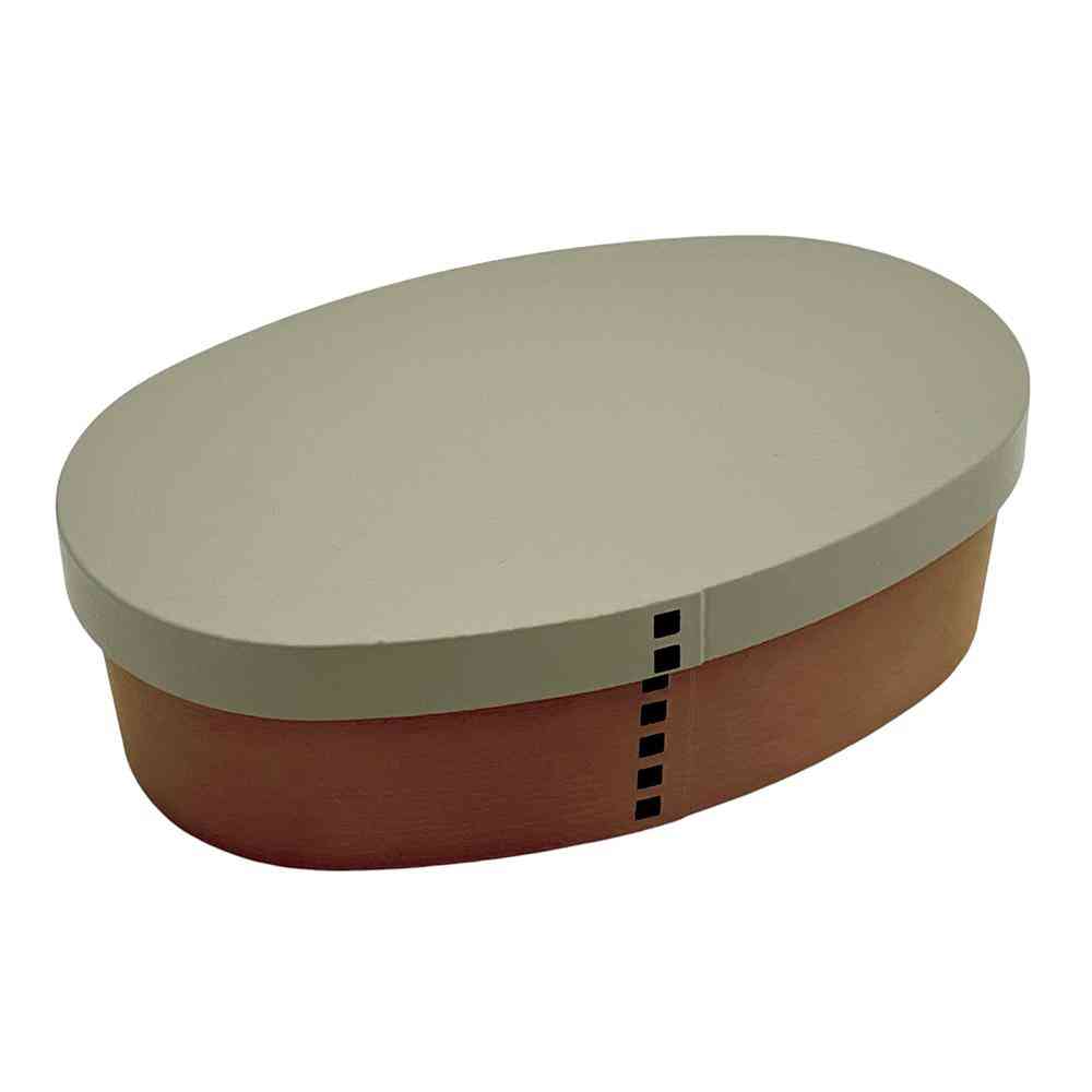 Kano EARTH COLOR Antibacterial Wappa Bento L - Gray