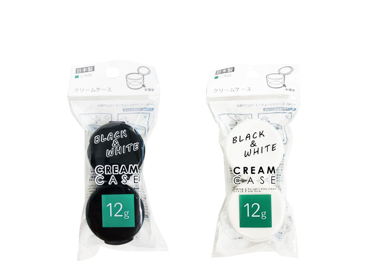 Hinge Cream Case 2P (Black & White)
