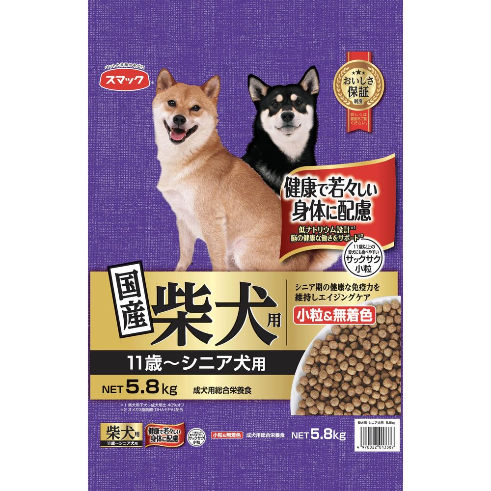 Smack Senior Dog Food for Shiba Inu 5.8kg