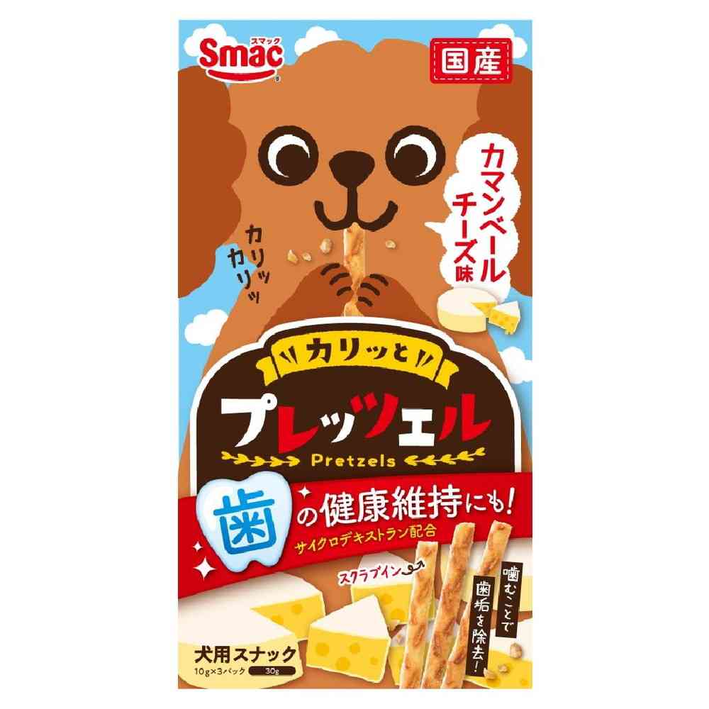 Smack Pretzel Camembert Cheese Flavor 30g (10g x 3 packs)