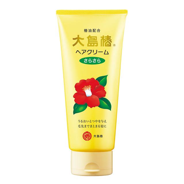 Oshima Tsubaki Hair Cream Smooth (for fine or thin hair) 160g