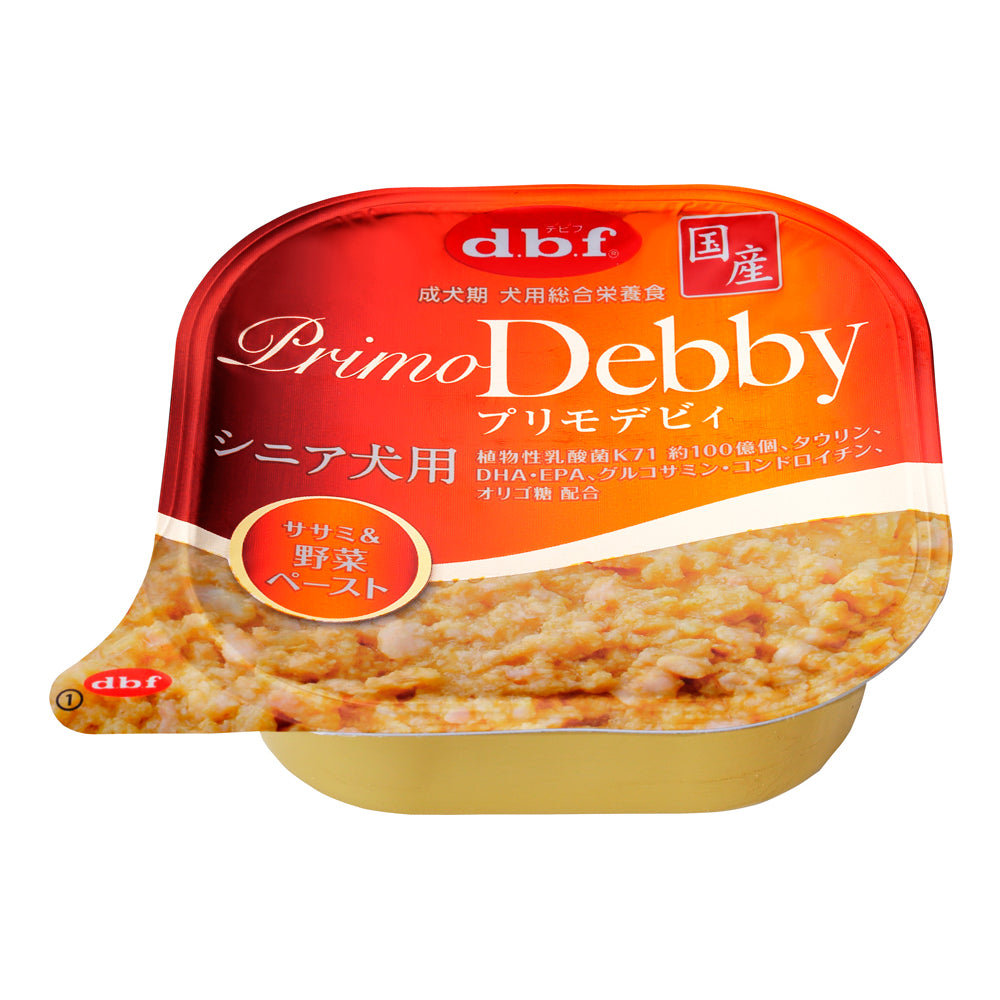 Debut Pet Primo Debi Senior Dog Chicken Breast & Vegetable Paste 95g