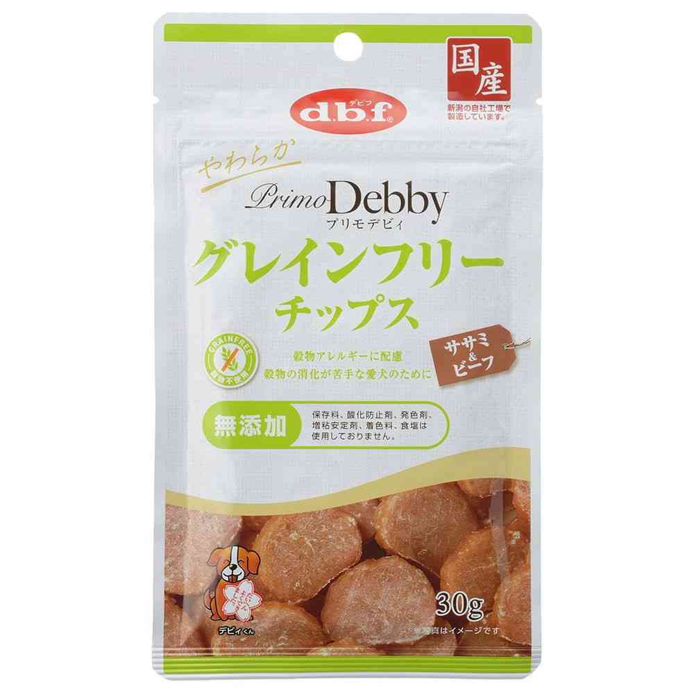Debut Pet Primo Debi Grain-Free Chips Chicken & Beef 30g