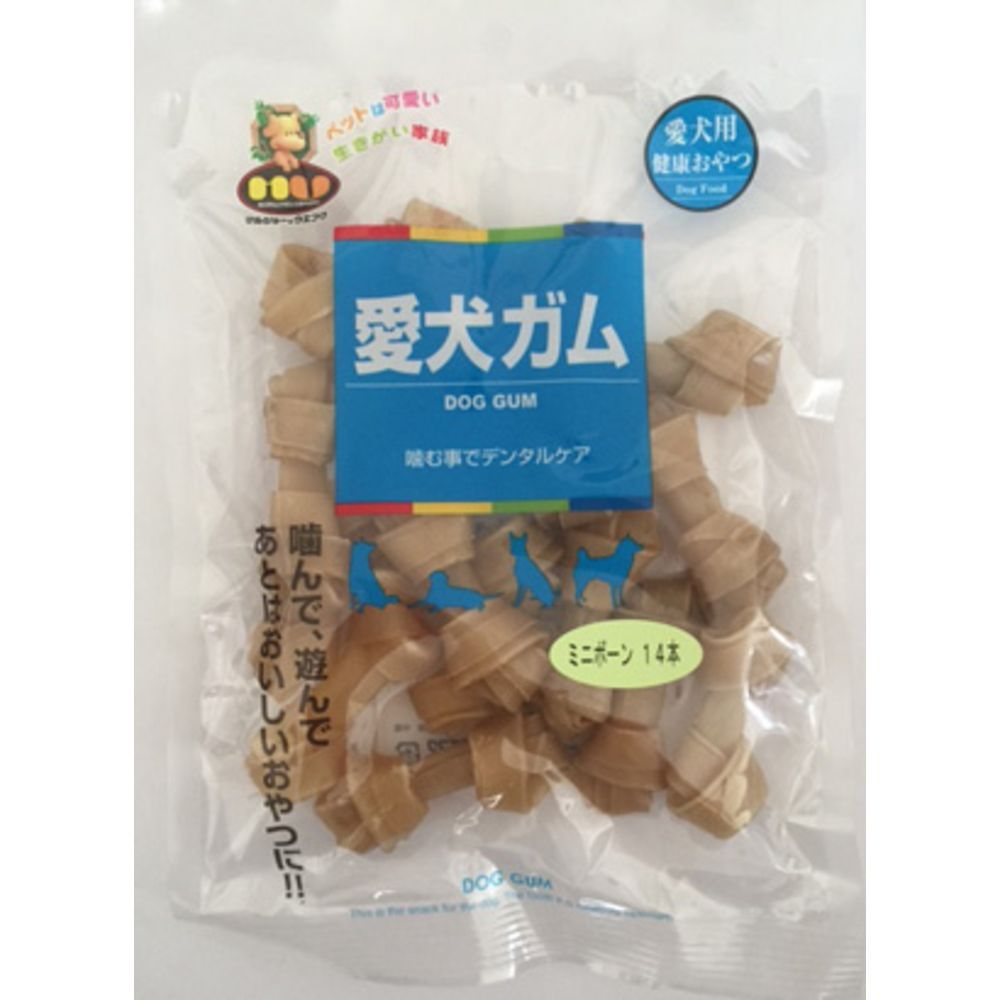 Marujo & Uefuku GO Dog Gum Mini Bone 14 Pieces