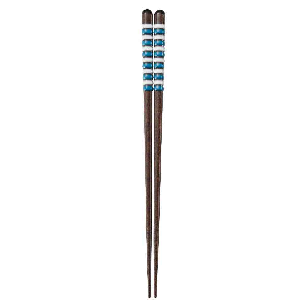 Ishida Dishwasher Safe Chopsticks Candy Roll Blue 23cm