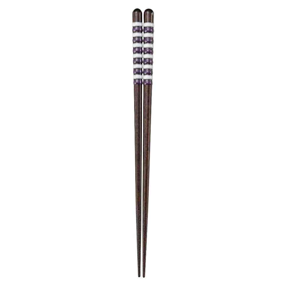 Ishida Dishwasher Safe Chopsticks Candy Roll Violet 23cm
