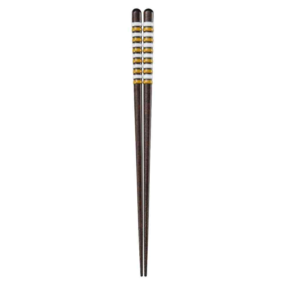 Ishida Dishwasher Safe Chopsticks Candy Roll Yellow 23cm