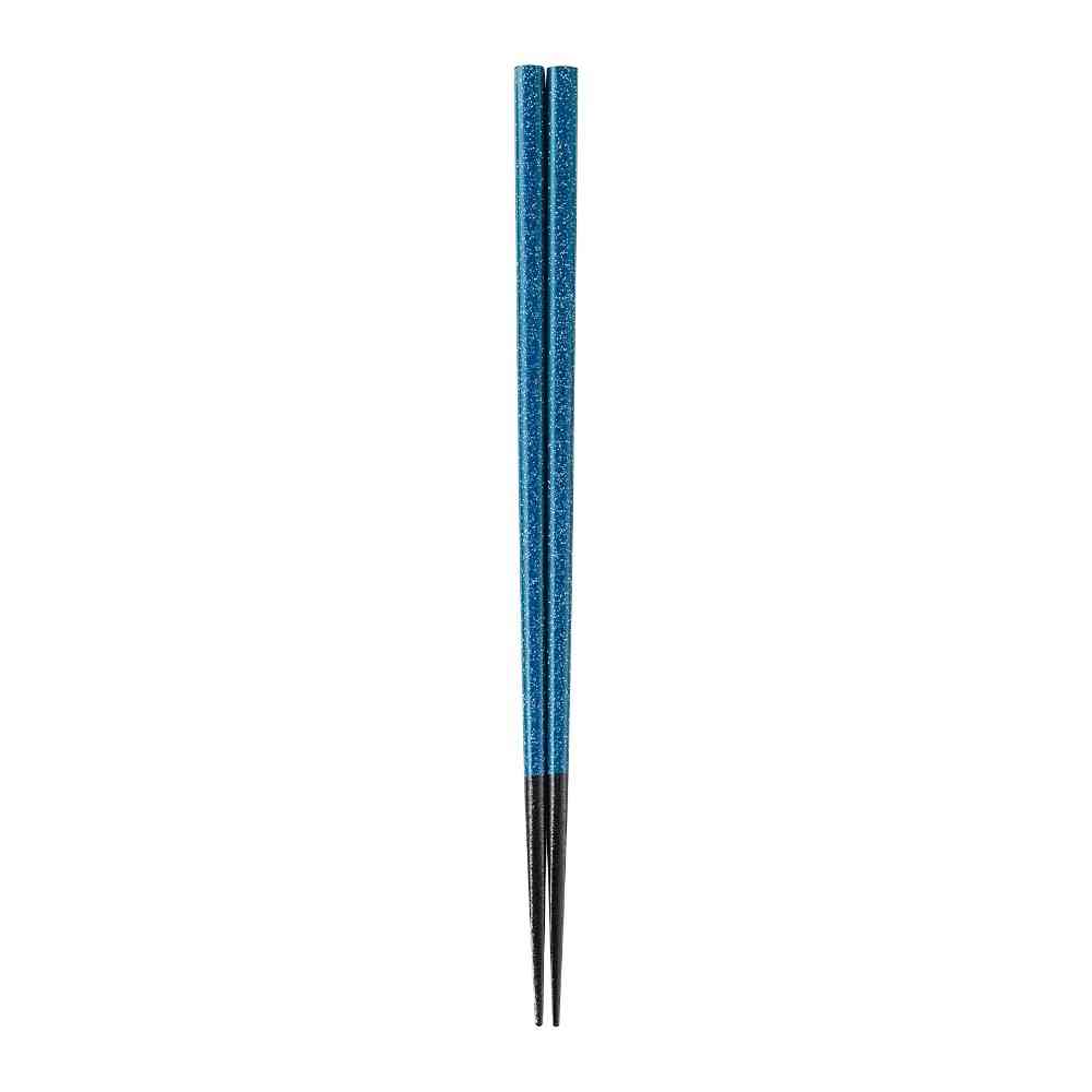 Ishida Chopsticks Kirara Glitter Blue 23cm