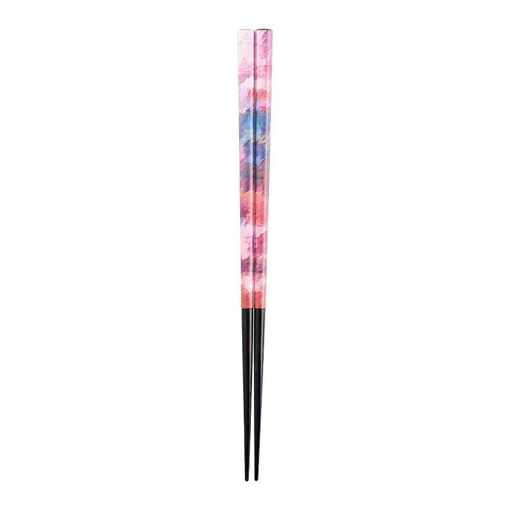 Ishida Chopsticks Color Mix Violet 23cm 1 Pair