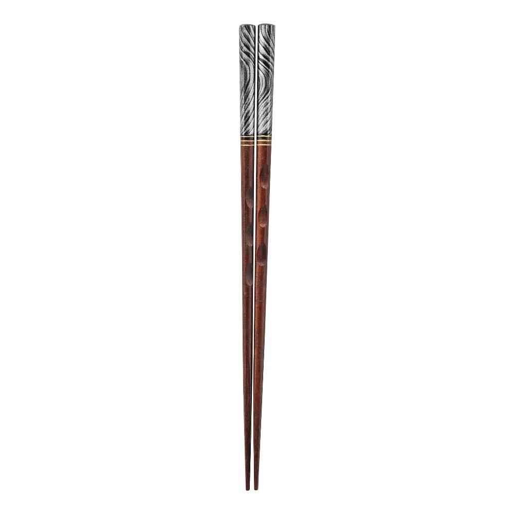 Ishida Chopsticks Kawame Black 23cm 1 Pair