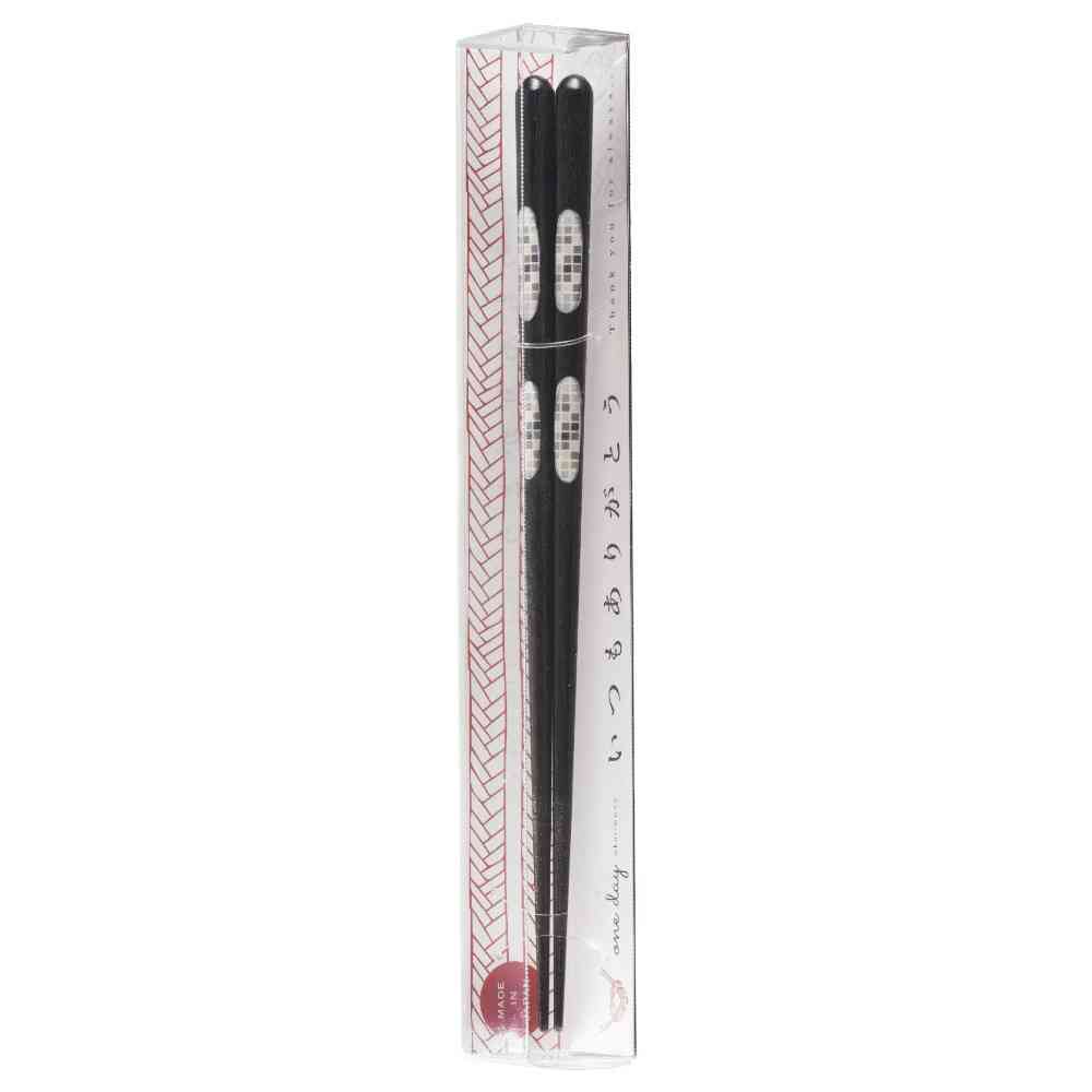 Ishida Healing Dishwasher Safe Chopsticks Gray 23cm with PET Case