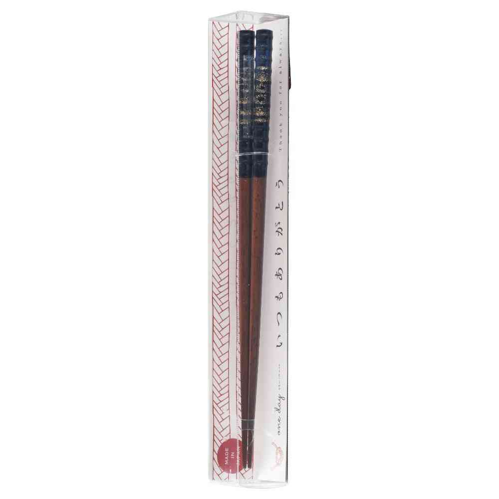 Ishida Prime Chopsticks Blue 23cm with PET Case