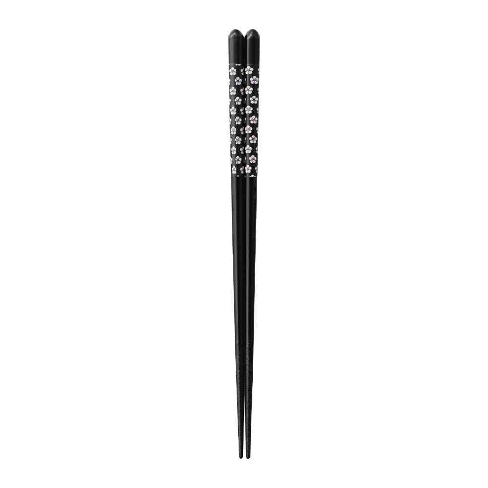 Ishida Dishwasher Safe Chopsticks Twisted Plum 23cm
