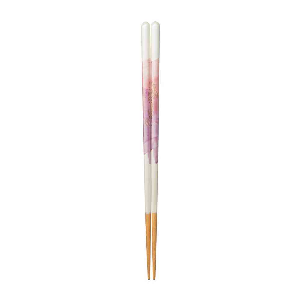 Ishida Dishwasher Safe Chopsticks Natural Style Pink 23cm