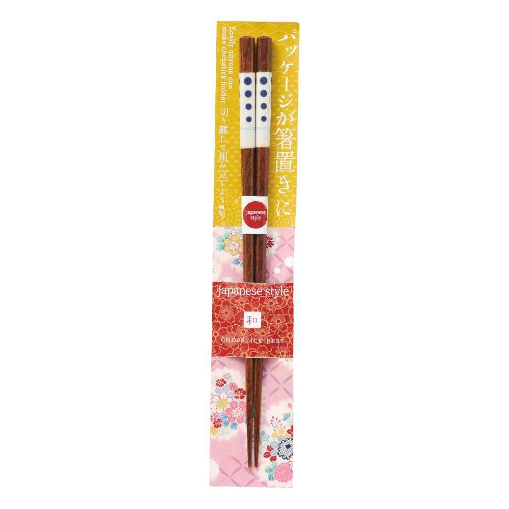 Ishida Chopsticks Japanese Style Polka Dot 23cm