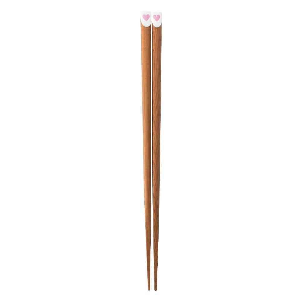 Ishida Chopsticks Tenpei Petit Heart 21cm