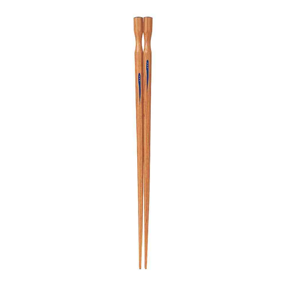 Ishida Octagonal Chopsticks with Engraved Tips 23cm