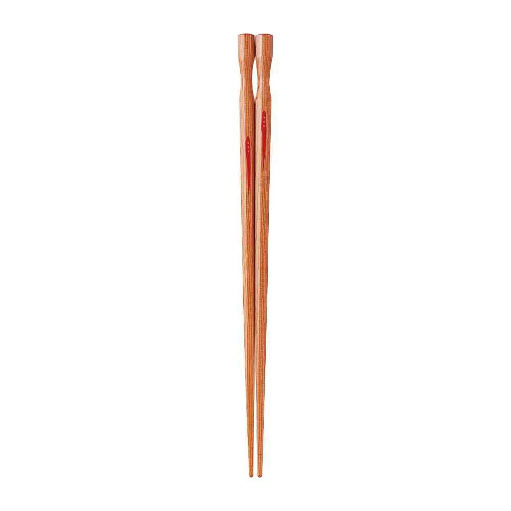 Ishida Octagonal Chopsticks with Engraved Tips 20.5cm