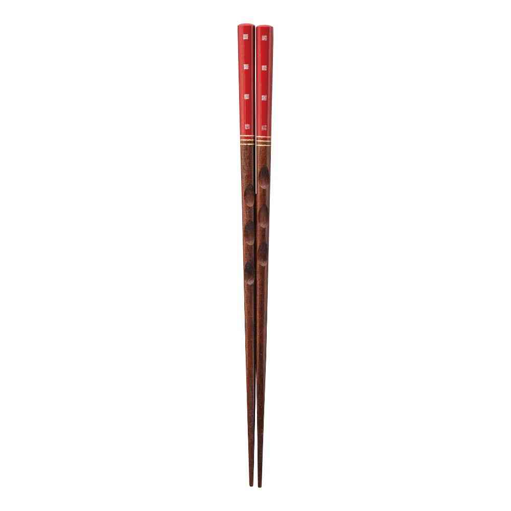 Ishida Hoazan Red Chopsticks 23cm