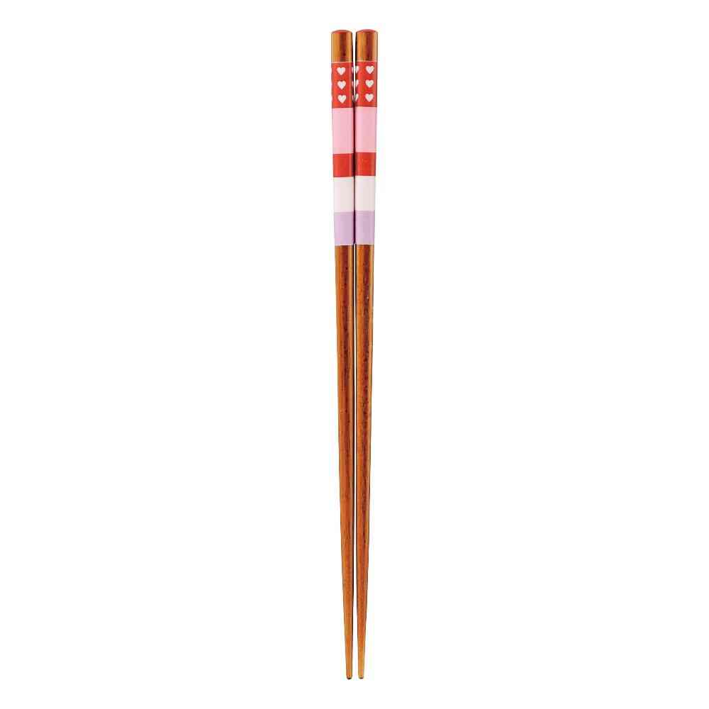 Ishida Chopsticks Pop Heart 23cm 1 Pair