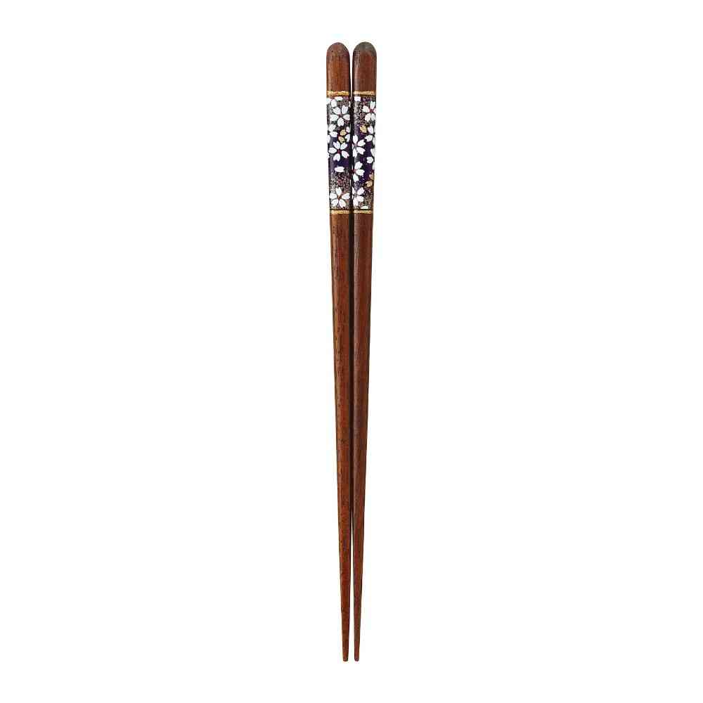 Ishida Chopsticks Lacquered Cherry Blossom 1 Pair
