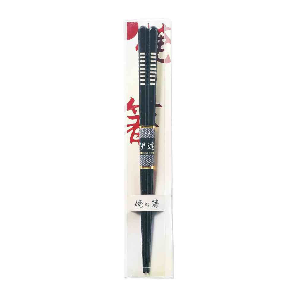 Ishida My Chopsticks Silver Wall - 1 Pair (PET Case Included)