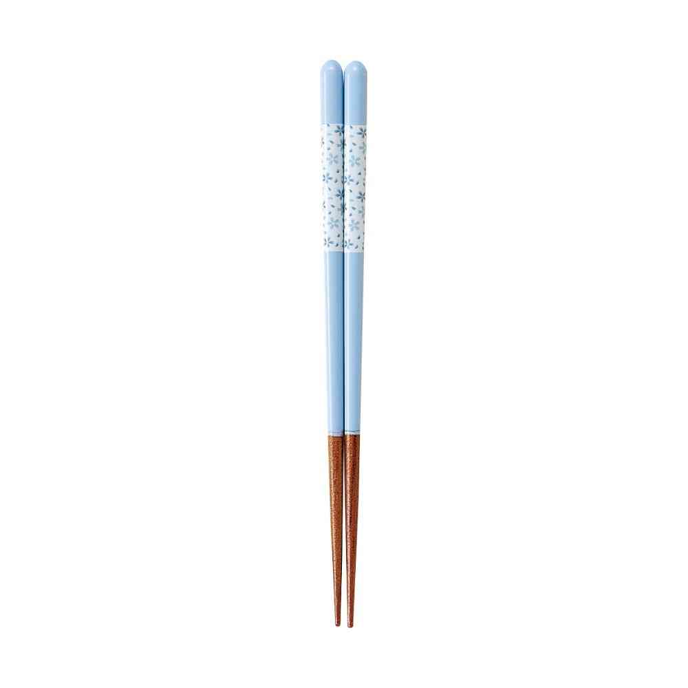 Ishida Kids Dishwasher Safe Chopsticks Pastel Flower - 1 Pair