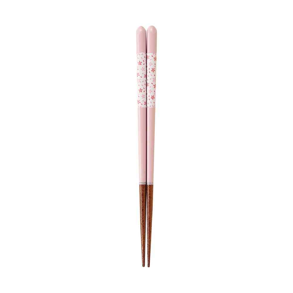 Ishida Kids Dishwasher Safe Chopsticks Pastel Flower - 1 Pair