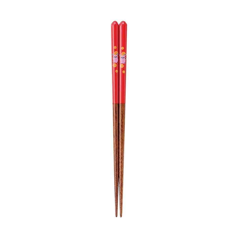 Ishida Kids Dishwasher Safe Chopsticks Pyon Girl - 1 Pair