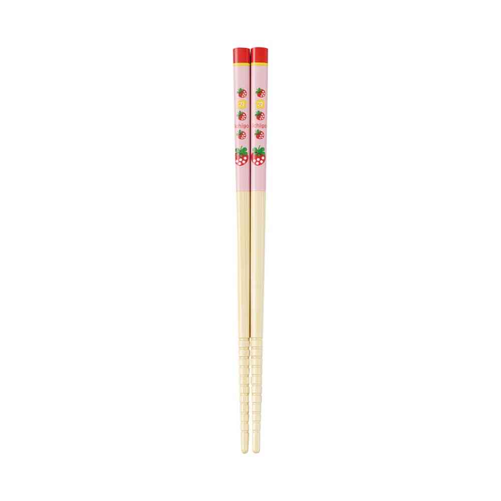 Ishida Kids Safety Chopsticks Strawberry 1 Pair