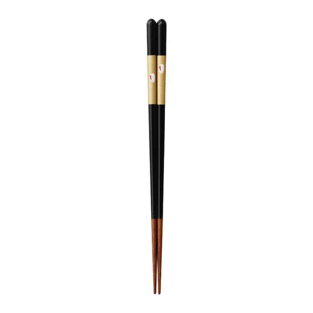 Ishida AG Dishwasher Safe Chopsticks Gold Leaf Rabbit - 1 Pair