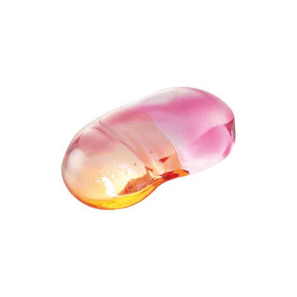 Ishida Glass Chopstick Rest Passion - Orange 1 Piece