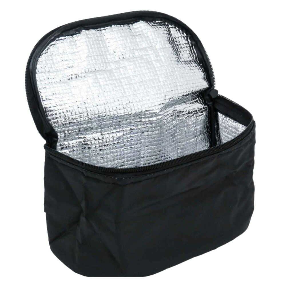OSK Insulated Bag for Two-Tier Lunch Box Black