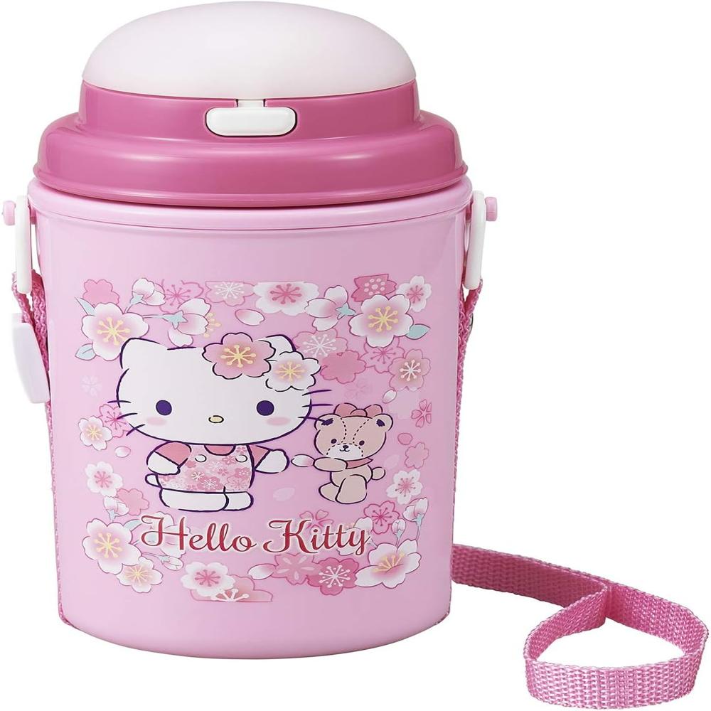 OSK Hello Kitty Sakura Water Bottle with Straw