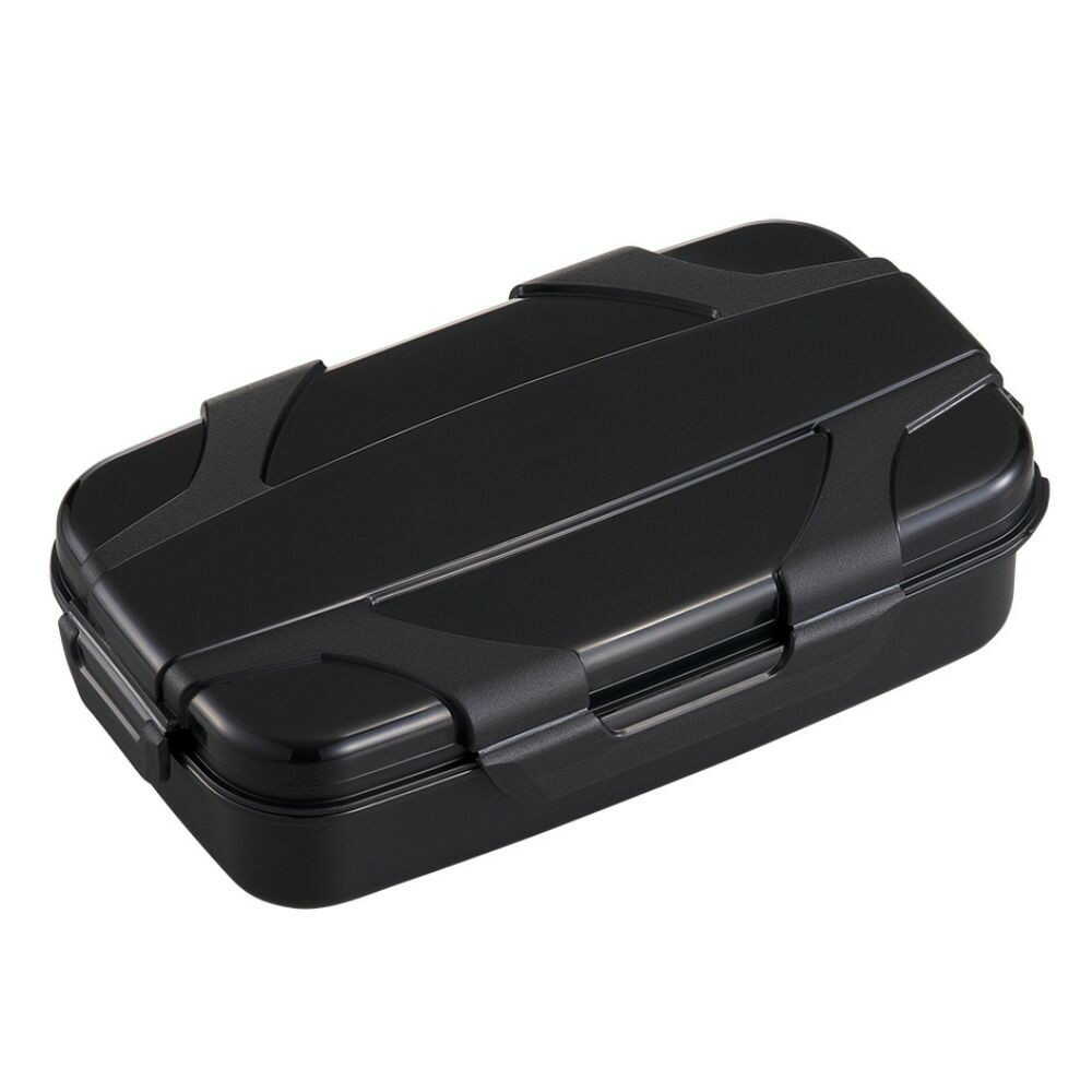 OSK Lock Four 1-Tier Lunch Box Black