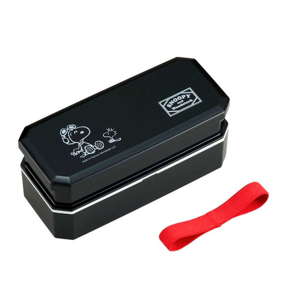 OSK Snoopy Black Shokado Bento Box Snoopy