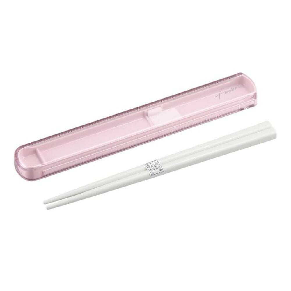 OSK DUL Pull-Top Chopstick Case Set Pink