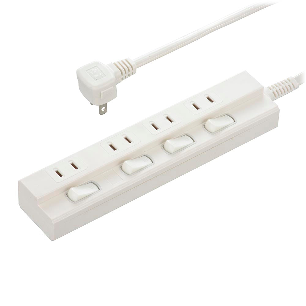 Ohm Electric Energy-Saving Tap 4 Outlets 1m